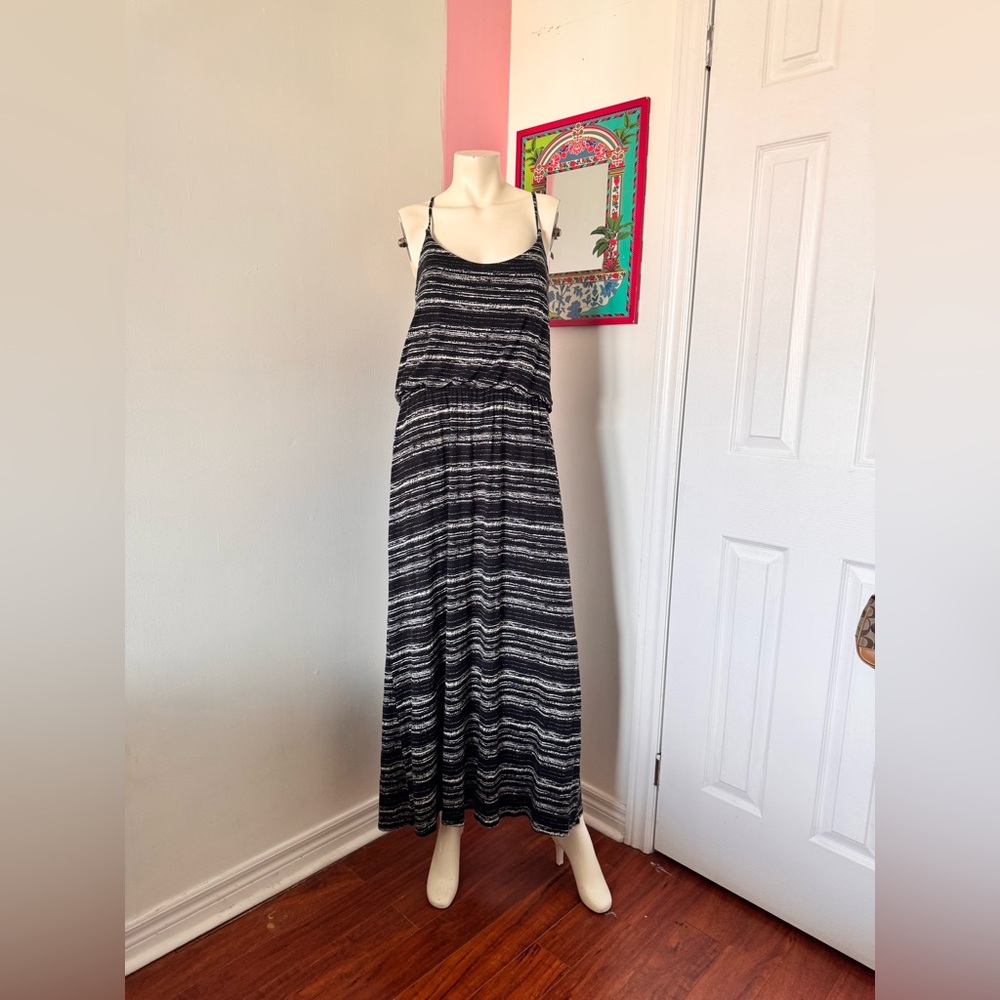 Striped Maxi Dress